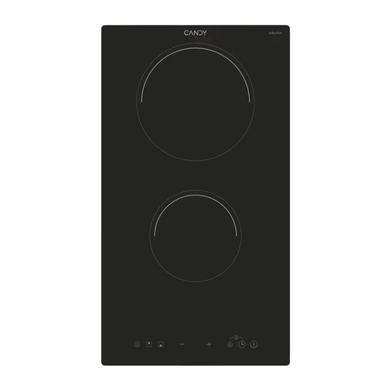 Ugradna ploča Candy CID 30/1, Staklokeramika, 3.5 kW, Crna