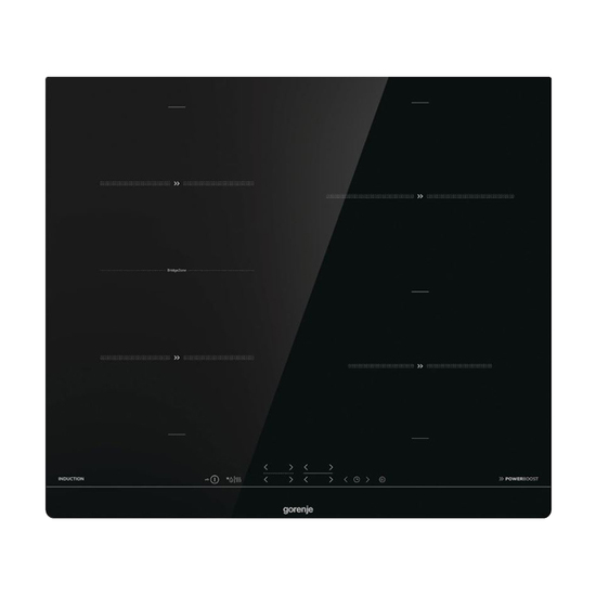 Ugradna ploča Gorenje IT 43 SC, Indukcijska, 7.2 kW, Crna