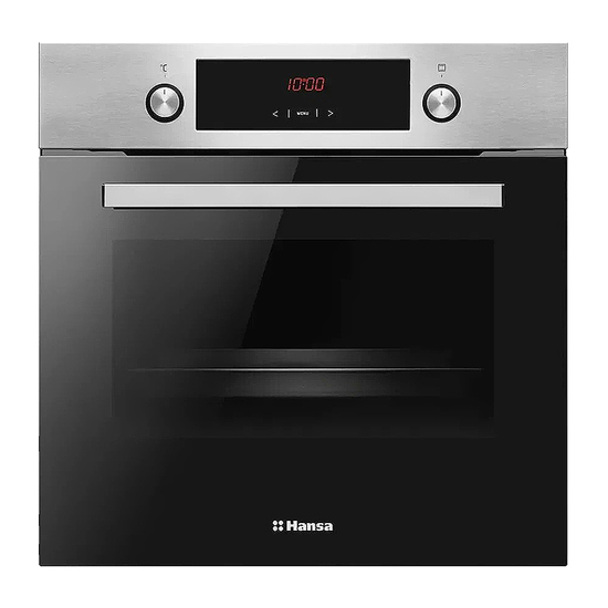 Ugradna Rerna Hansa BOEI 68401, 2,9kW, 65l, inox/crna