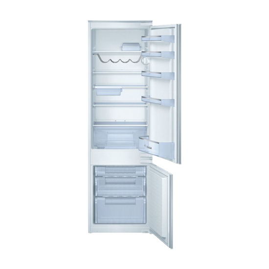 Ugradni kombinovani frižider Bosch KIV38X20, Samootapajući, 217 l, 64 l, Bela