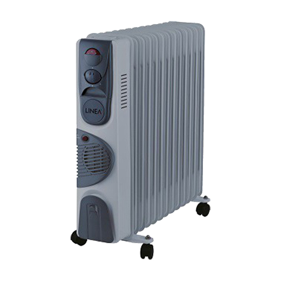 Uljani radijator sa ventilatorom Linea LRF13-0436, 2900 W