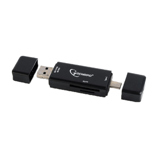 USB Čitač kartica Gembird UHB-CR3IN-01