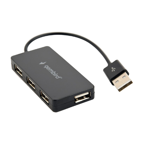 Usb HUB Gembird UHB-U2P4-04, USB 2.0, za 4 USB-a