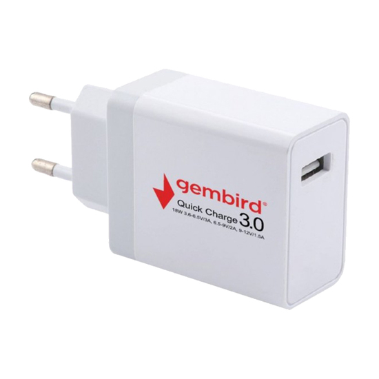 USB Punjač Gembird NPA-AC35 QC, USB 3.0