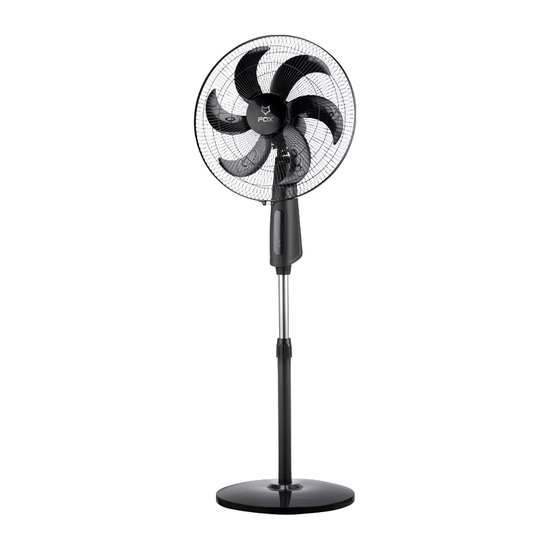 Ventilator Fox FS-1825 MOSQUITO, Podni, 116 W, 45.72 cm, Protiv komakaraca
