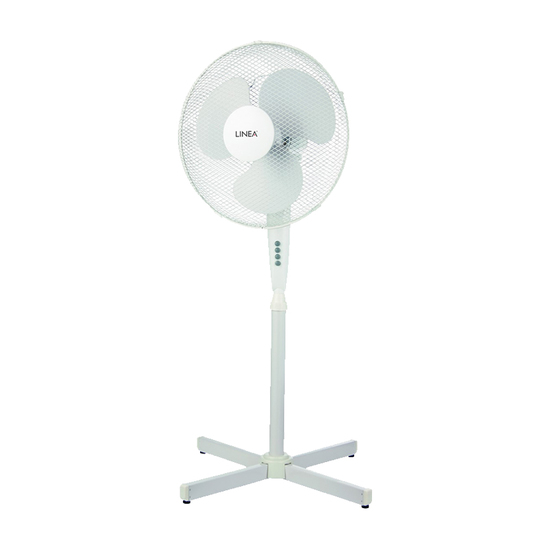 Ventilator Linea LSF-0395, Bele boje, Stubni