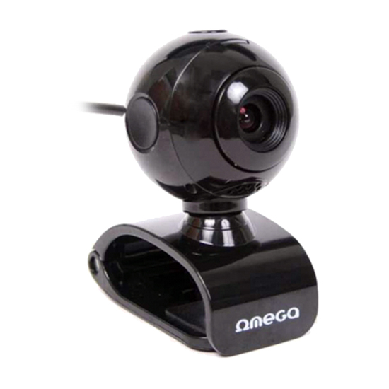 Web kamera Omega OUW197HD, 1.3 Mpix, Crna