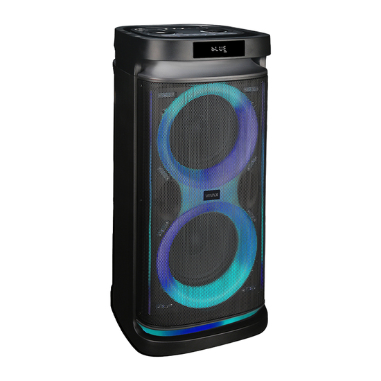 Zvučnik Vivax BS-810, BT, Karaoke, 80W, crna boja