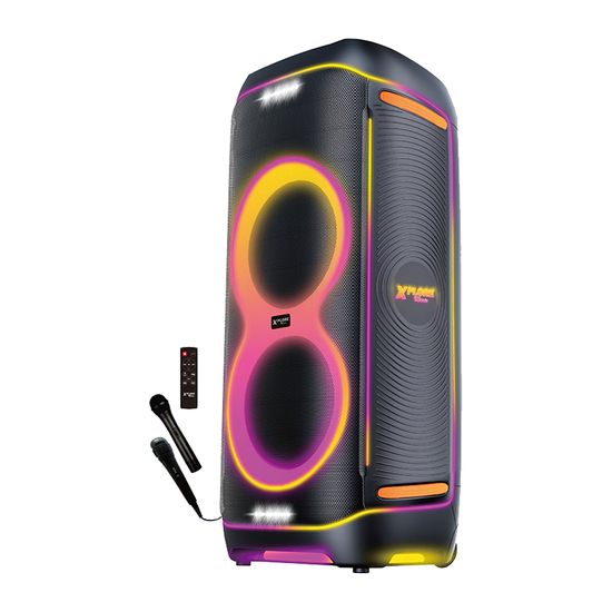 Zvučnik Xplore XP8824 GROOVE, Bluetooth , 2 mikrofona, 1100 W